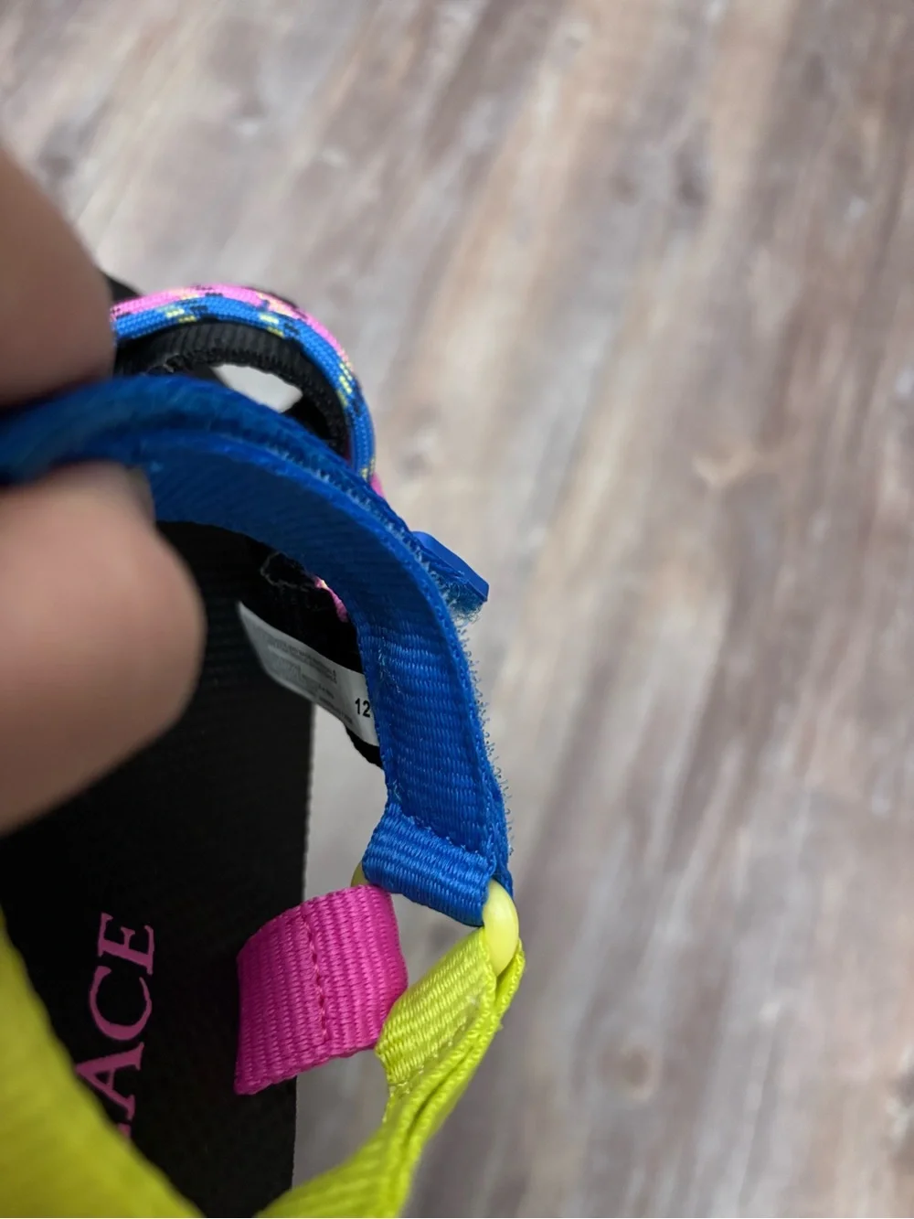 Kids Multicolor Outdoor Sandals - Blue, Yellow & Pink